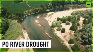 Italy's Po River faces its worst drought in 70 years