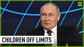 Russia tolerant towards gays, but ‘don’t touch the kids’ - Putin