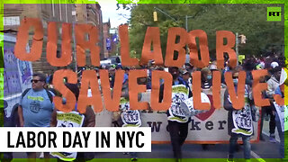 NYC activists march in support of workers' rights | Labor Day Worldwide