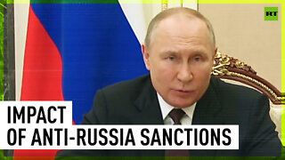 Putin: Sanctions against Russia backfire into a global economic crisis