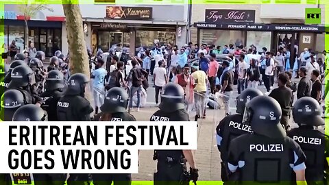 Dozens injured following unrest at Eritrean festival in Germany