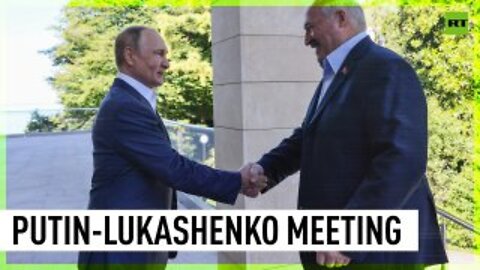 Putin meets Lukashenko in Sochi