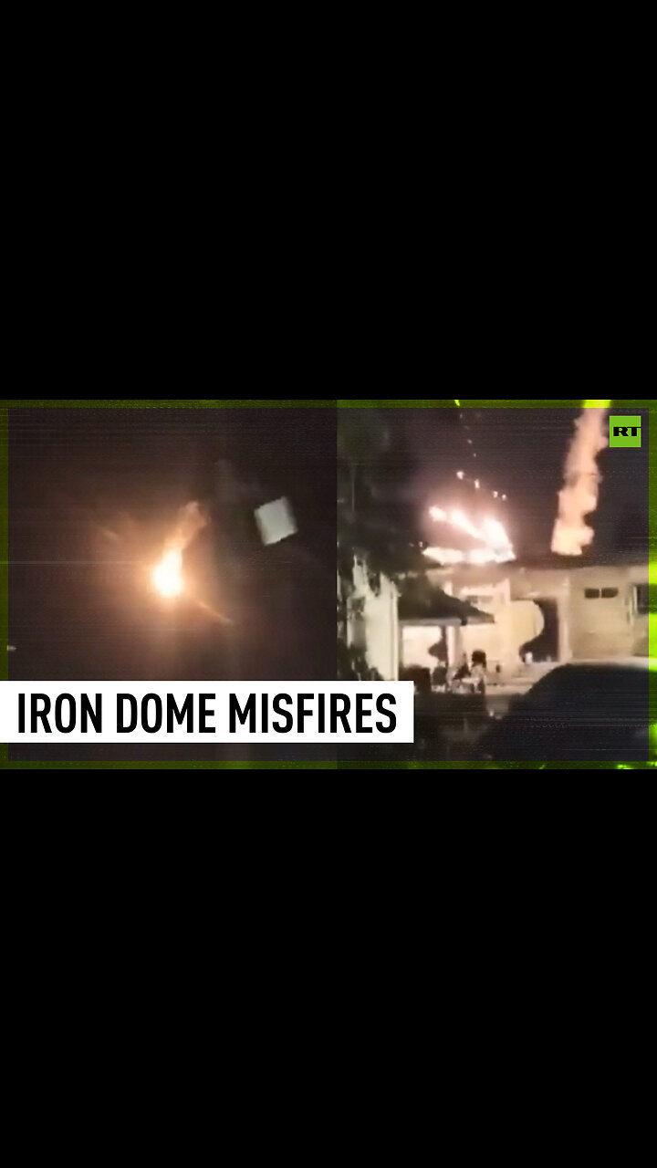 Israel’s Iron Dome malfunctions