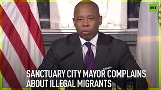 Sanctuary city mayor complains about illegal migrants
