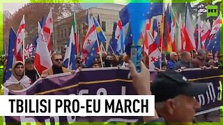 Pro-European Union march takes place in Tbilisi