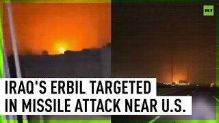 Several rockets strike area near US consulate in Erbil, Iraq
