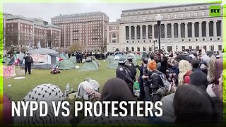 Arrests made at pro-Palestinian student protest at Columbia University