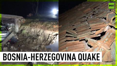 4.8 magnitude earthquake hits Bosnia-Herzegovina