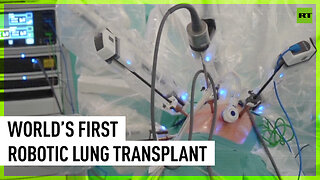 Lung transplant performed by robot in world’s first