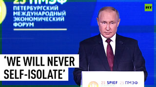 ‘We will never self-isolate’ – Putin