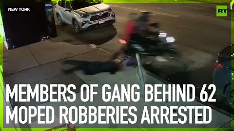 Members of gang behind 62 moped robberies arrested
