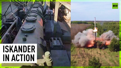 Iskander destroys Ukrainian military targets