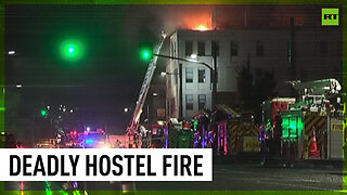 Hostel ablaze in New Zealand’s capital