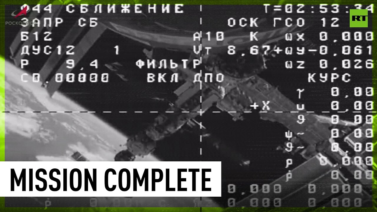 Progress MS22 spacecraft departs from ISS after halfyear mission