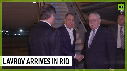 Lavrov arrives in Rio de Janeiro ahead of the G20 foreign ministers' meeting