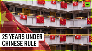Hong Kong celebrates 25th anniversary of its handover from British rule