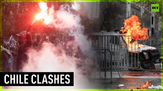 Fierce clashes erupt in Chile as Santiago marks anniversary of Pinochet coup