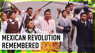 Mexico celebrates revolution anniversary with parade
