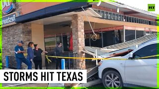 Dairy Queen restaurant damaged in Texas