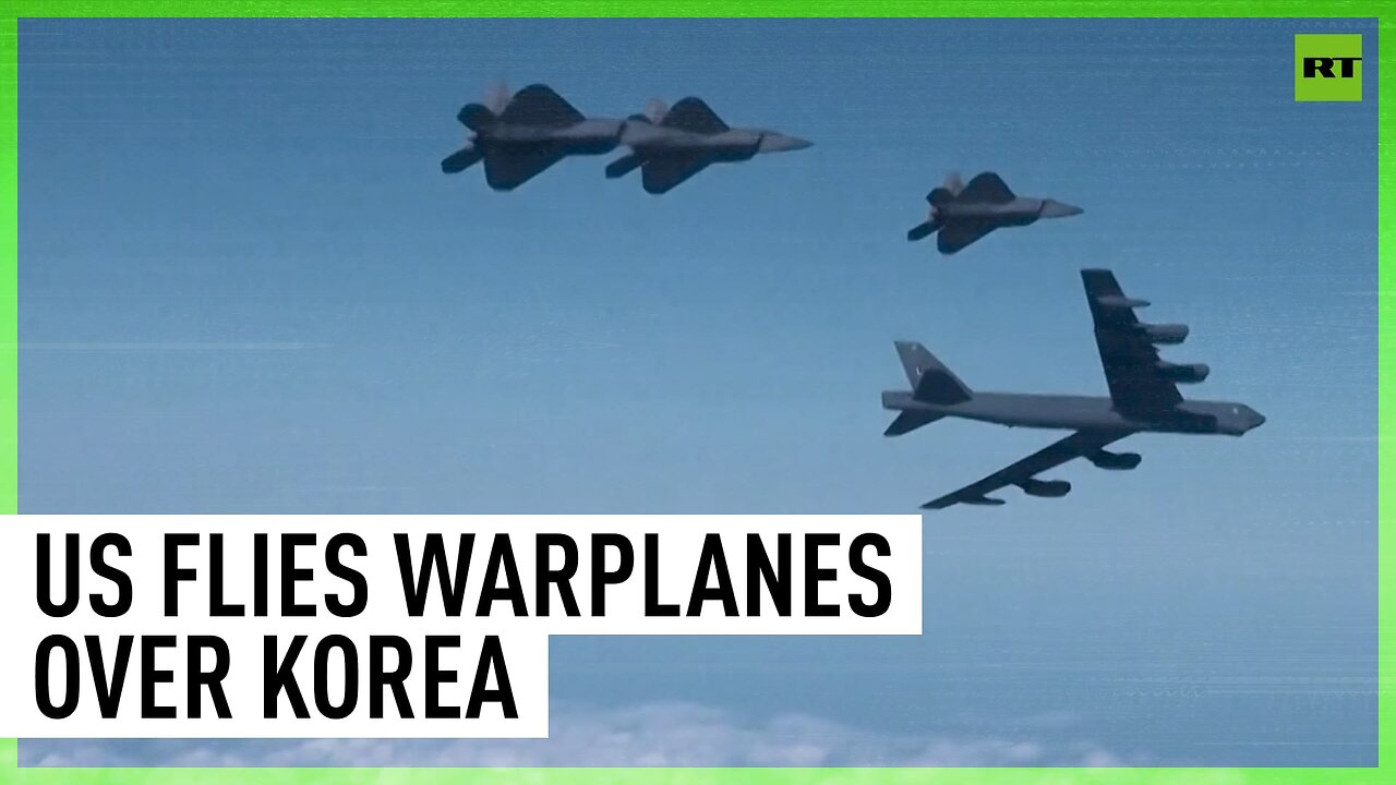 US Flies Stealth Fighters And Nuclear-capable Bombers Near Korean ...