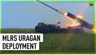 Multiple rocket launcher systems destroy Ukrainian Army positions