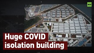 Hong Kong builds huge isolation facility amid worst COVID spike