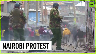 Protesters face-off with police in Nairobi, Kenya