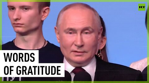 Putin thanks Russians for their votes