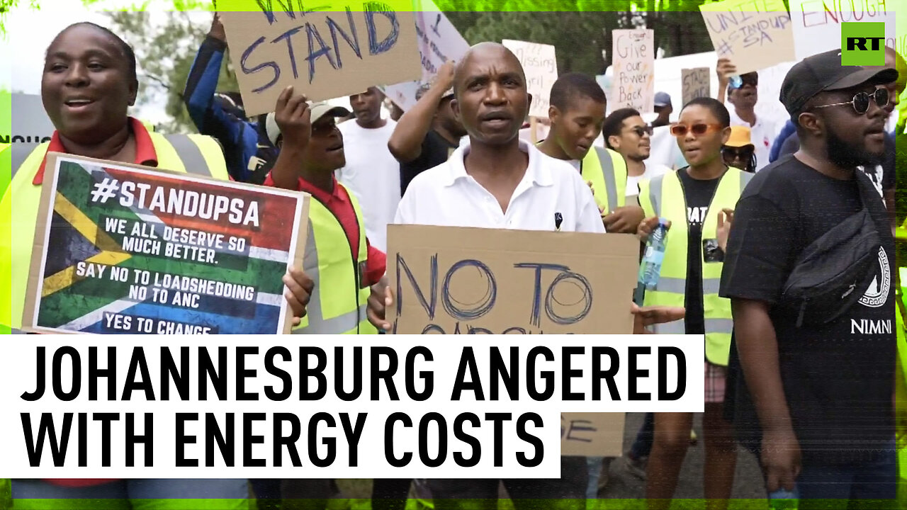 Hundreds hit Johannesburg streets in protest against rising electricity ...