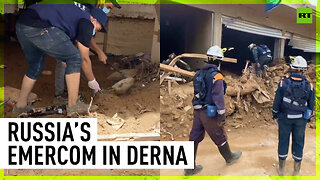 Russian rescue crews join search for victims in Derna, Libya after deadly flood