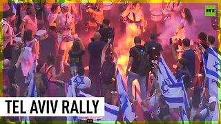 Anti-government protests continue in Tel Aviv