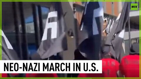 Neo-Nazis march through US city