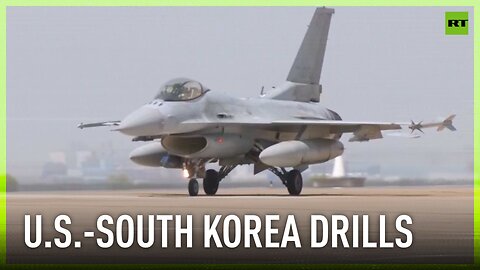 South Korean and US air forces hold joint drills