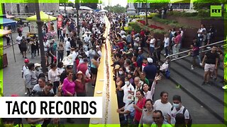 World’s largest taco made in Mexico