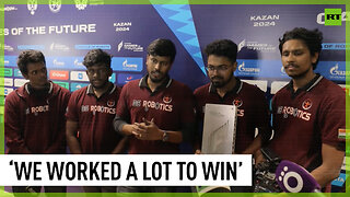 Indian team wins Battle of Robots competition at Games of the Future in Russia