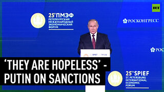 'They are not only crazy, they are hopeless' - Putin on amount and nature of Russia sanctions