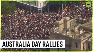 Thousands protest across Australia on anniversary of British colonization