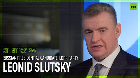 RT speaks with Russian Presidential Candidate Leonid Slutsky