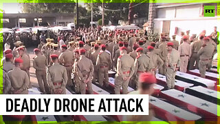 'Terrorist' drone strike on Syrian graduation ceremony kills over 80 people