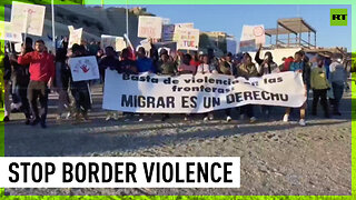 'Migration is a right' | Hundreds protest border violence in Spain