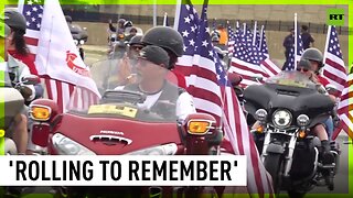 American bikers are 'Rolling to Remember' veterans, POWs and missing soldiers