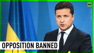 Zelensky bans 'pro-Russian' opposition parties
