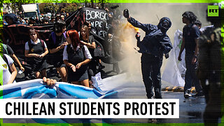 Chilean police brutally disperse student protest