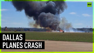 Two aircraft collide mid-air in Texas