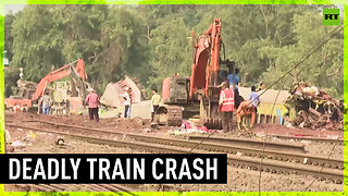 Train movement partially restored after tragic collision in India