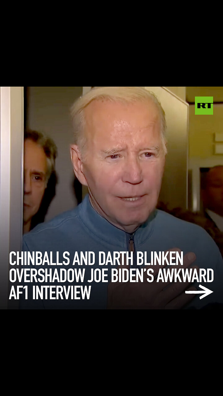 Chinballs and Darth Blinken overshadow Joe Biden’s awkward AF1 interview