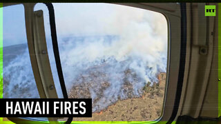 Drought and heat cause fires in Hawaii