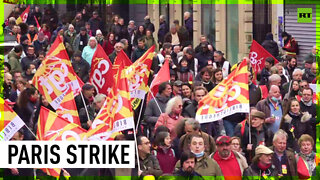 French workers go on strike for better wages