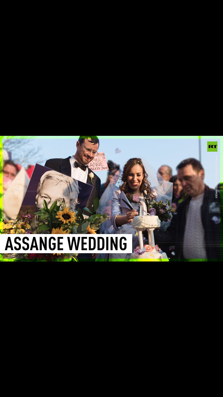 Julian Assange Gets Married In Belmarsh Prison