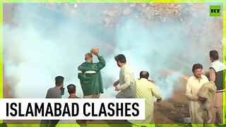 Imran Khan supporters clash with police